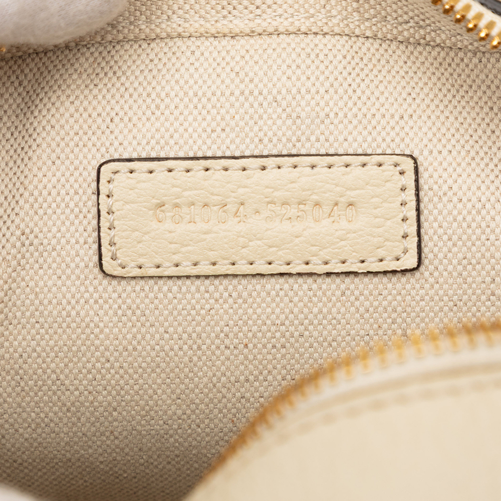 Pre-Loved Gucci Small GG Supreme Textured Calfskin Web Ophidia Camera Bag - Picture 5 of 8